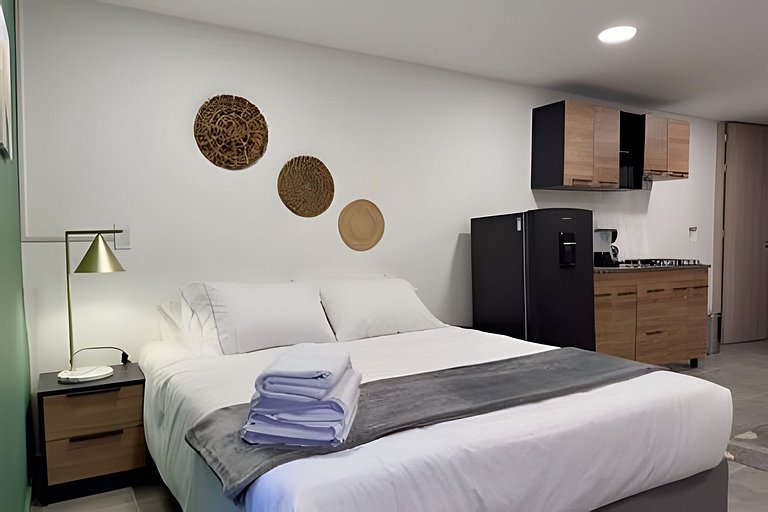 Central con vista al exterior