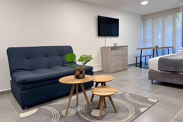 Central con vista al exterior