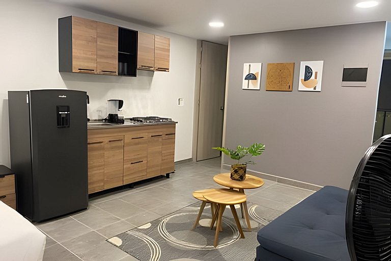 Central con vista al exterior