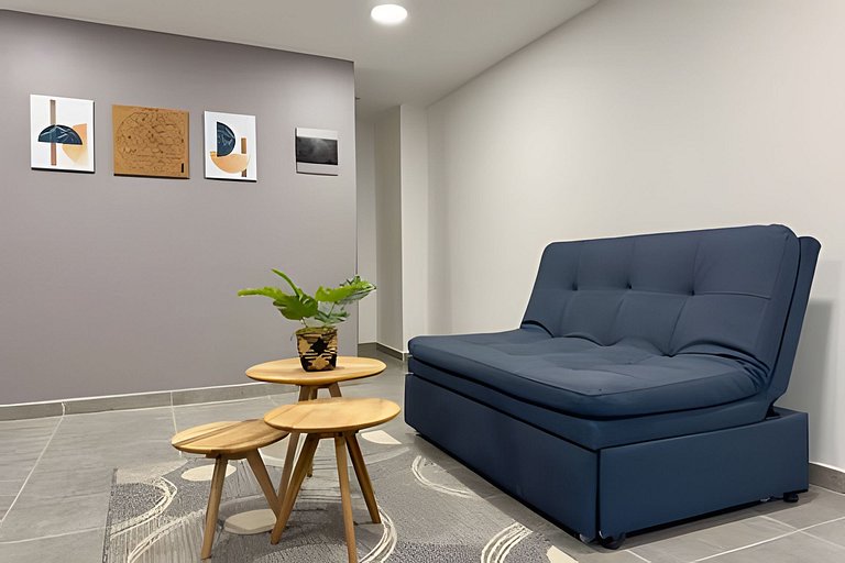 Central con vista al exterior