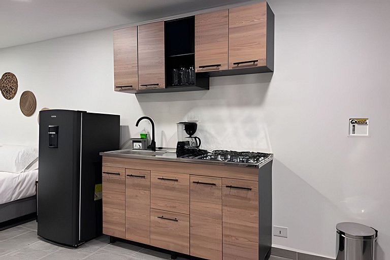 Central con vista al exterior