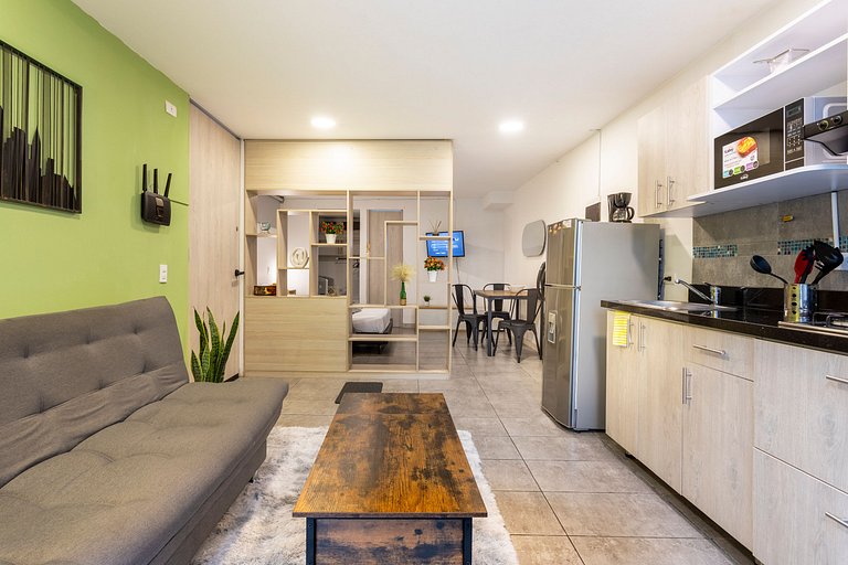 Loft fresco, cómodo y centrico