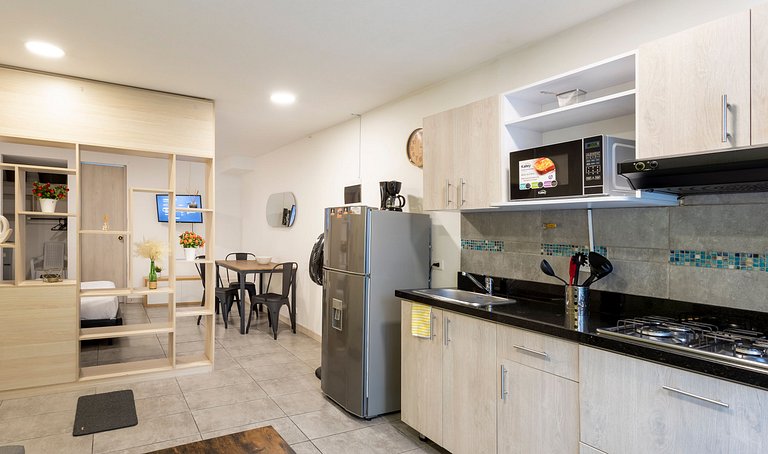 Loft fresco, cómodo y centrico