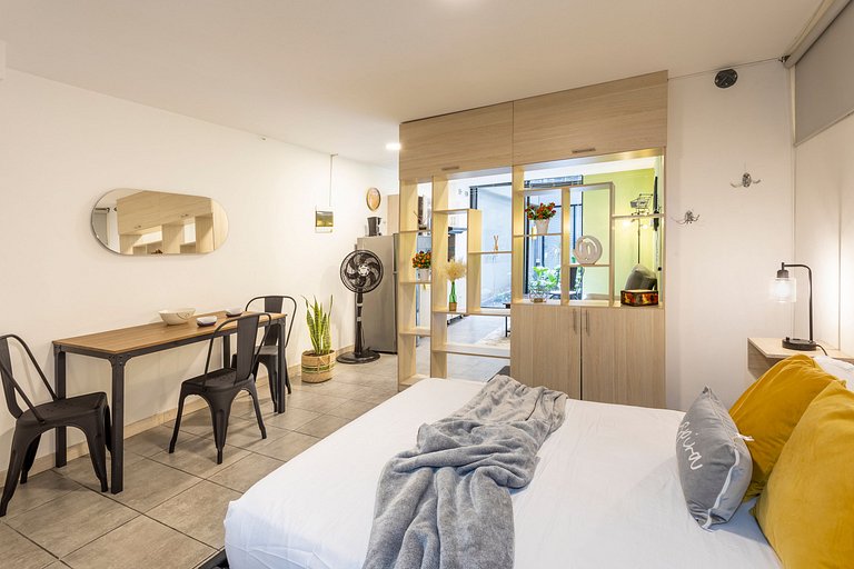 Loft fresco, cómodo y centrico