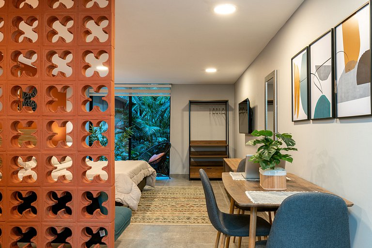 Loft moderno en el centro / cama Queen