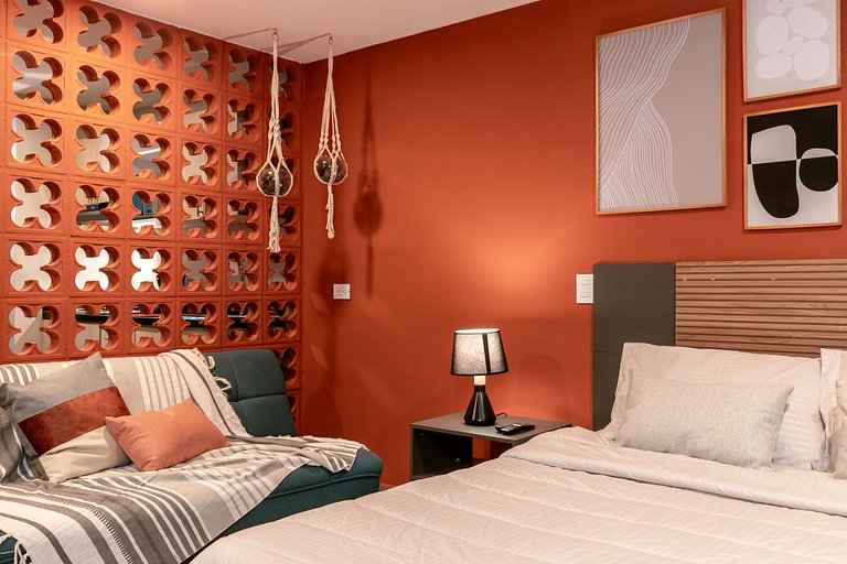 Loft moderno en el centro / cama Queen