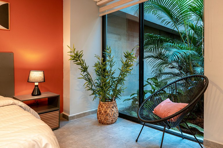 Loft moderno en el centro / cama Queen