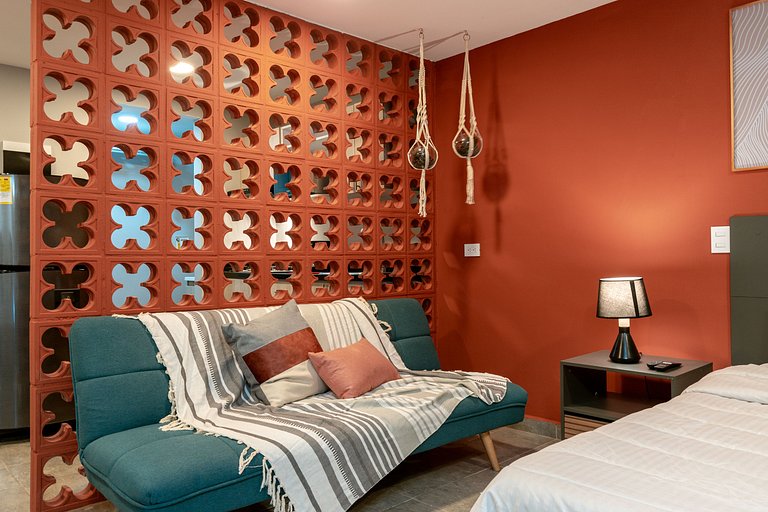 Loft moderno en el centro / cama Queen