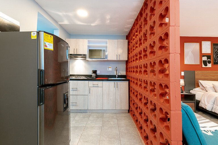 Loft moderno en el centro / cama Queen