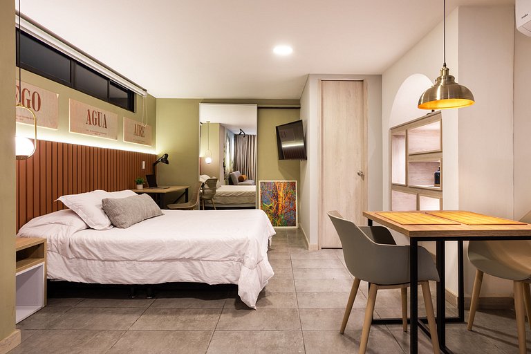 Con AC y Wi-Fi en el centro