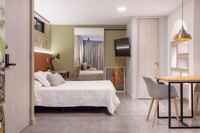 Con AC y Wi-Fi en el centro