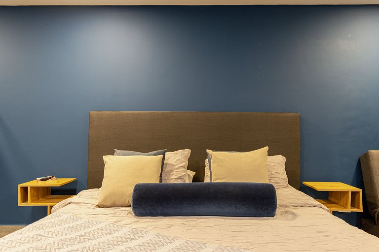 Loft con vista al jardín para descanso natural