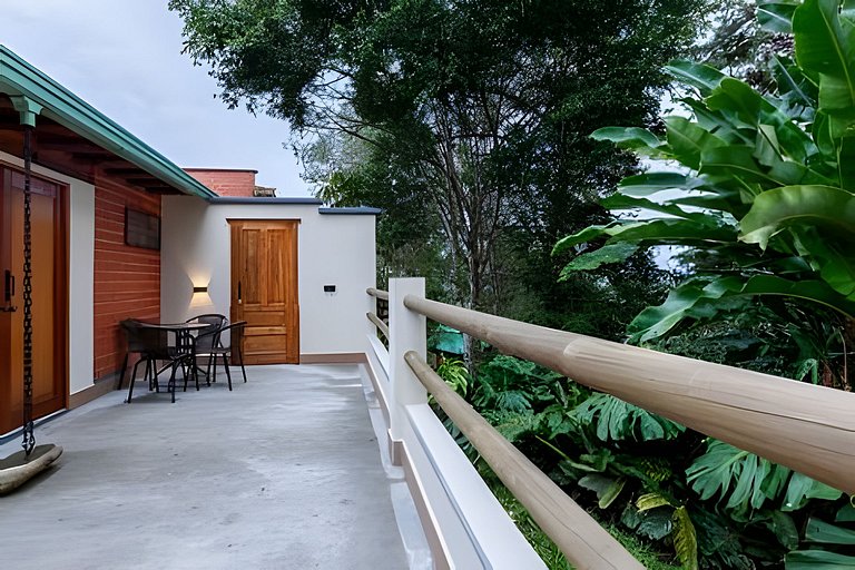 Cabaña con habitación privada y cocina
