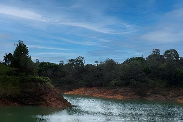 Cómoda suite colonial entre helechos y pinos