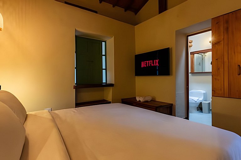 Cabaña con habitación privada y cocina