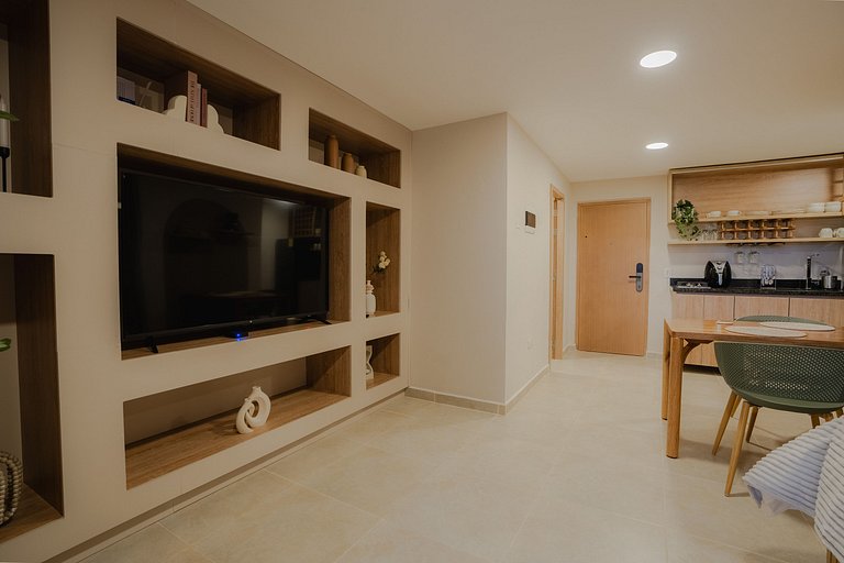Luxury loft with jacuzzi and Smart TV